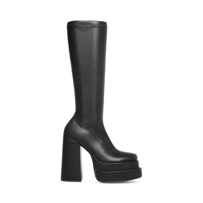 Botas Hasta La Rodilla Steve Madden Cypress Mujer Negras | ES ME3160